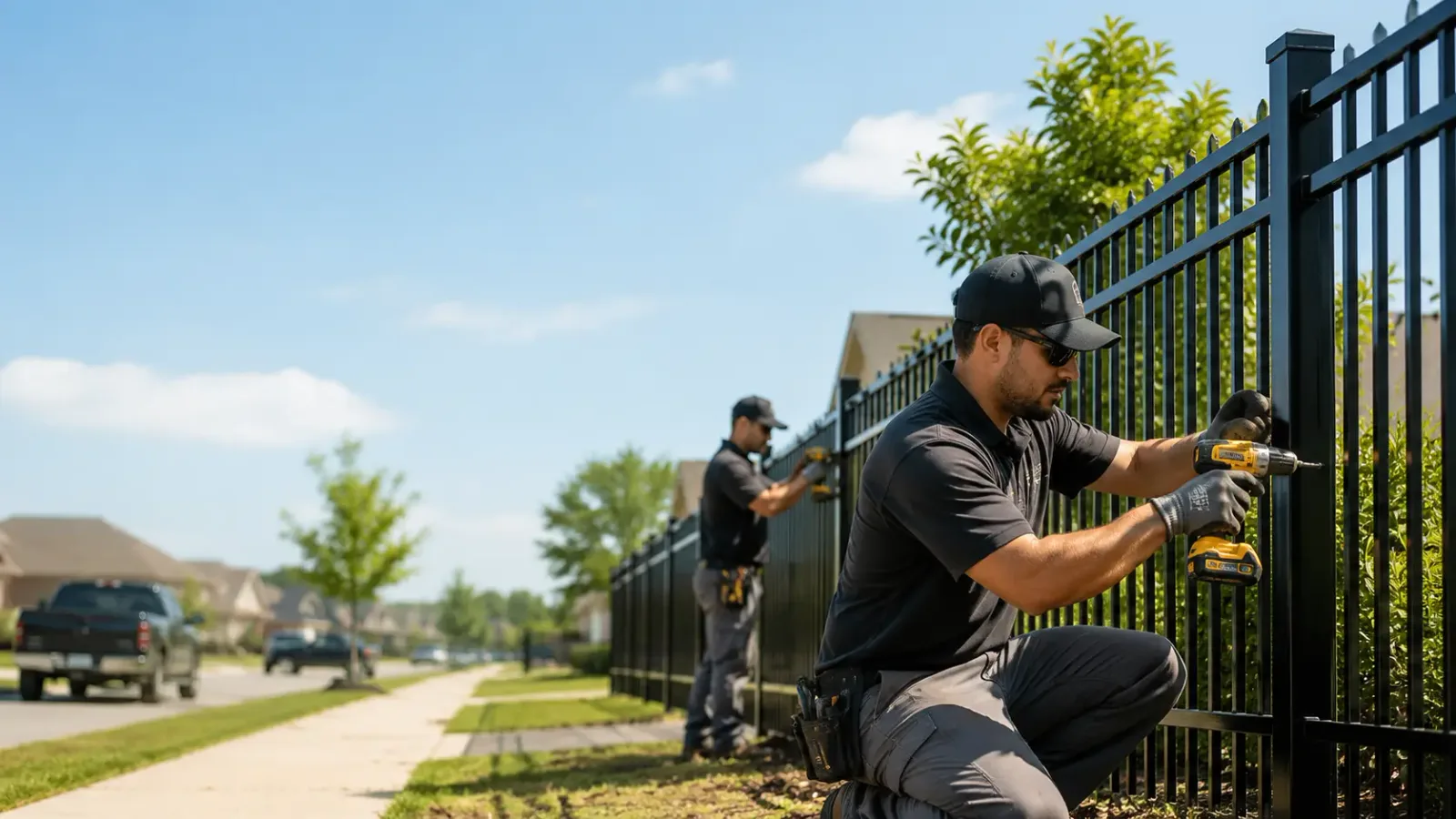 Metal Fence Installation in Bedford, KY